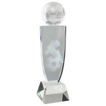 Reflex Crystal Football Trophy | 240mm | E4293B